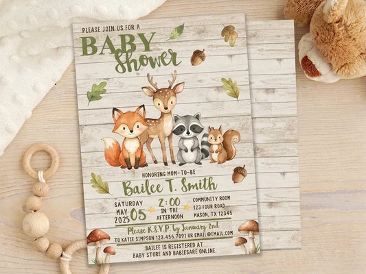 Baby Shower Invitations, Themes, Decor & Gifts