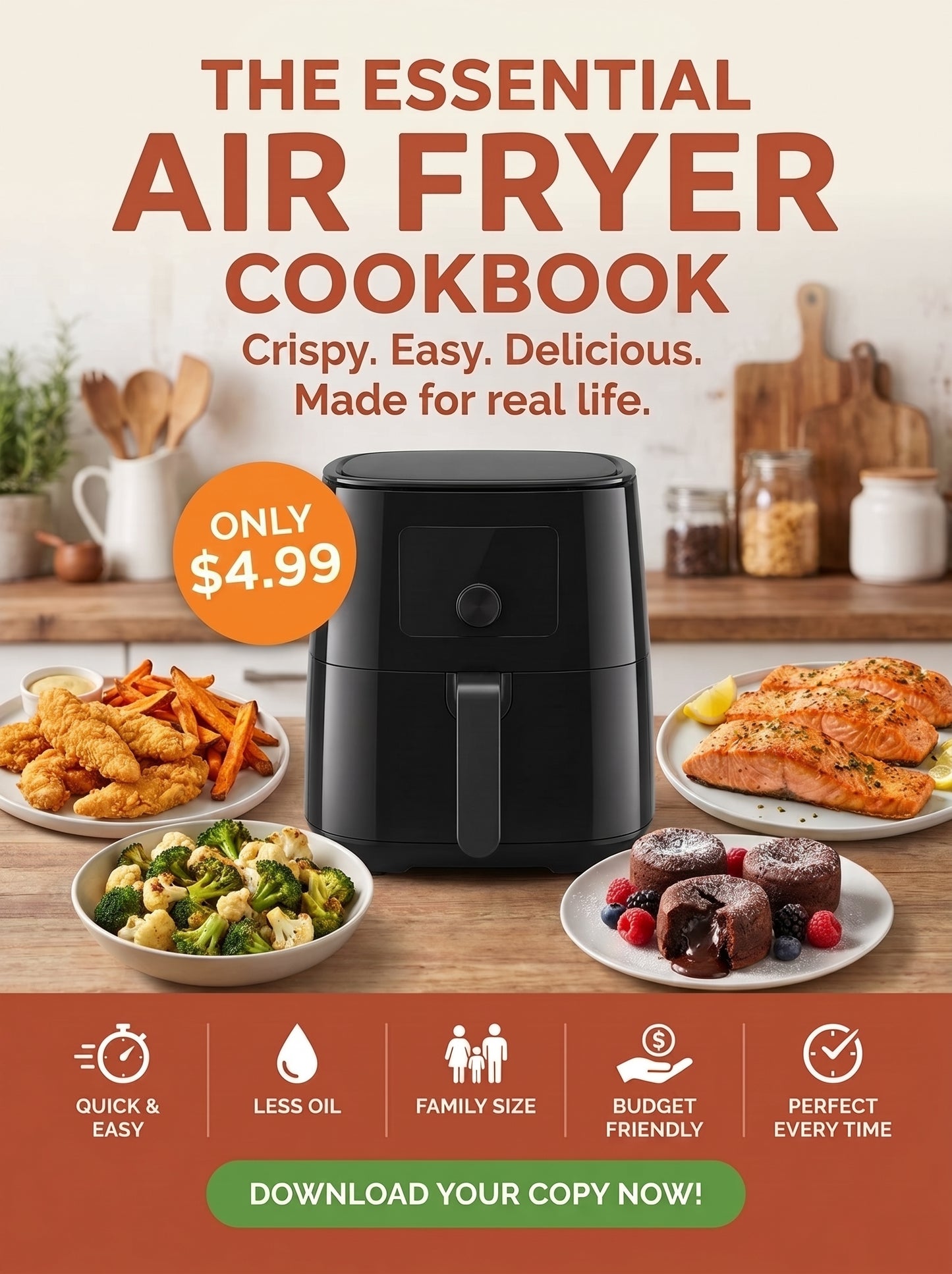 The Everyday Air Fryer Cookbook