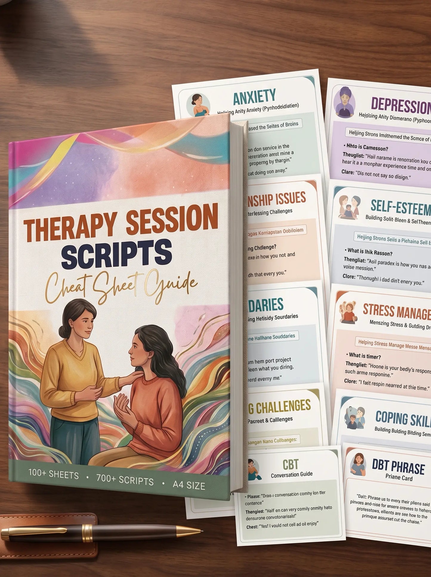 The Confident Clinician’s Scriptbook: 100+ Ready-to-Use Therapy Tools & Session Guides