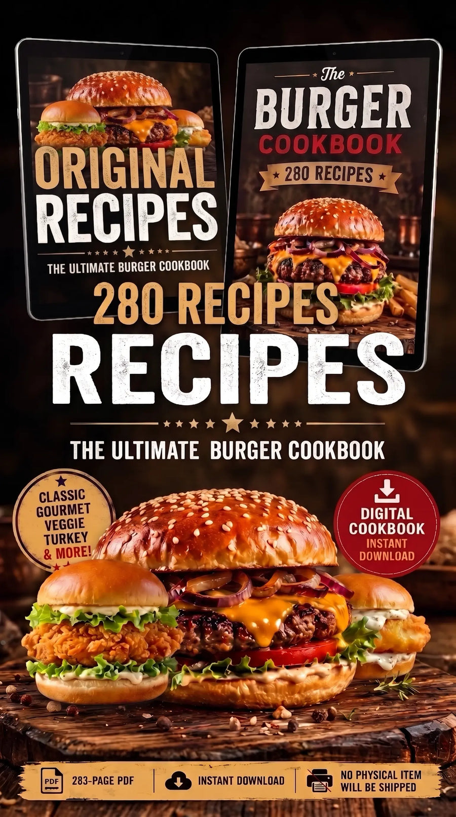 The Burger Cookbook 270 Recipes
