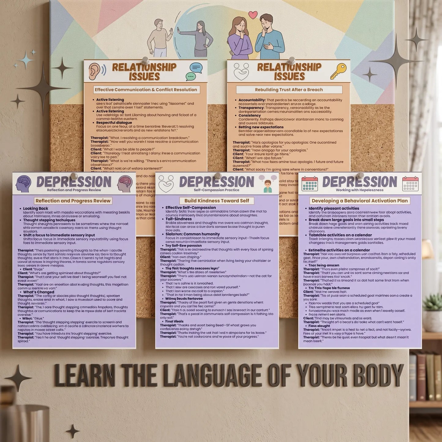 The Confident Clinician’s Scriptbook: 100+ Ready-to-Use Therapy Tools & Session Guides